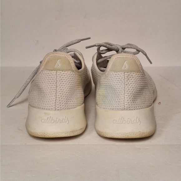 Allbirds Mens Tree Runners Sneakers 9 Kaikoura White Lace Up Low Running Shoes‎ - Picture 4 of 8